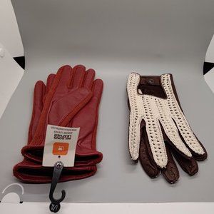Vintage Wilson leather women's gloves one-size-fits-all